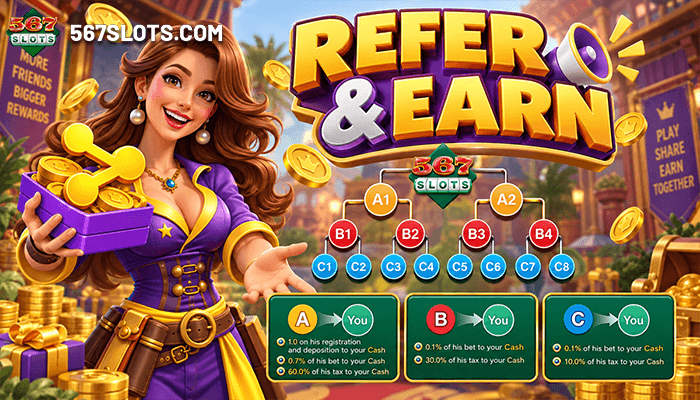 567slots 700 x 400 - refer and earn.png 567slots refer and earn