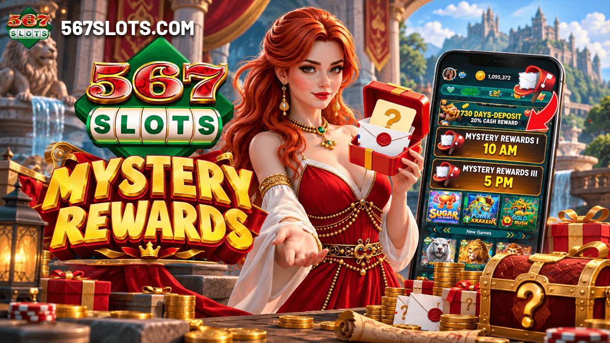 567slots 1200 x 675 - mystery rewards 567slots mystery rewards