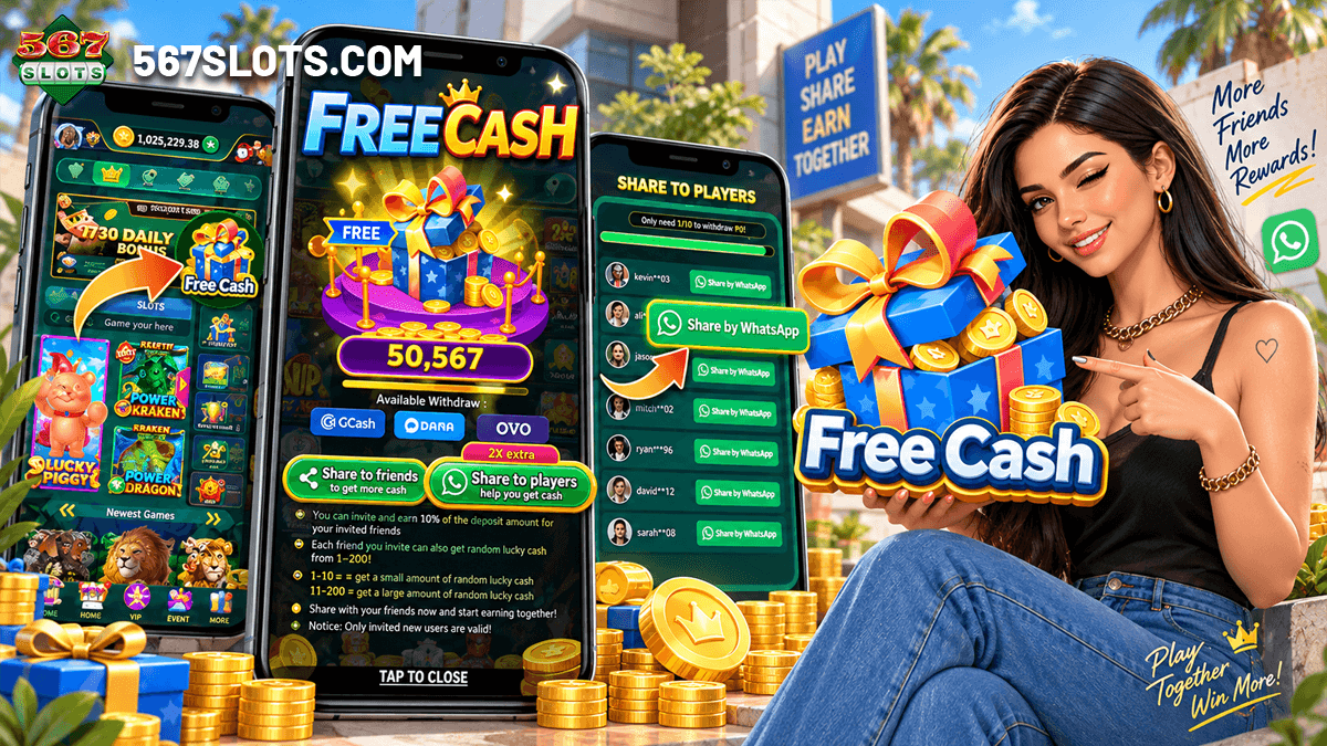 567slots free
