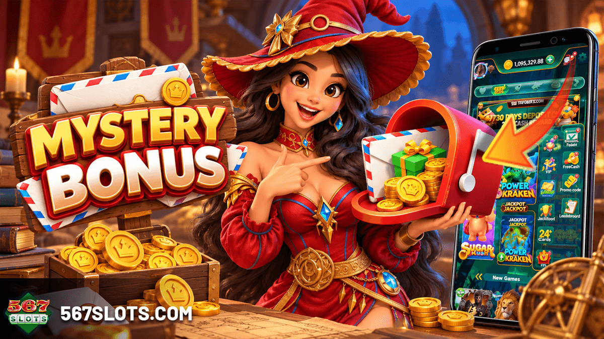 567slots mystery rewards