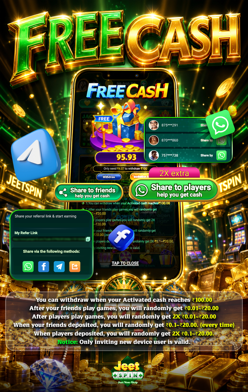 Jeet Spin Invite & Earn