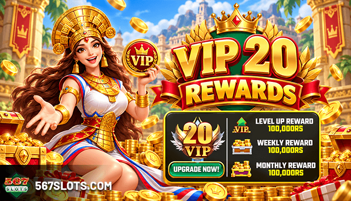 567slots VIP club upgrade