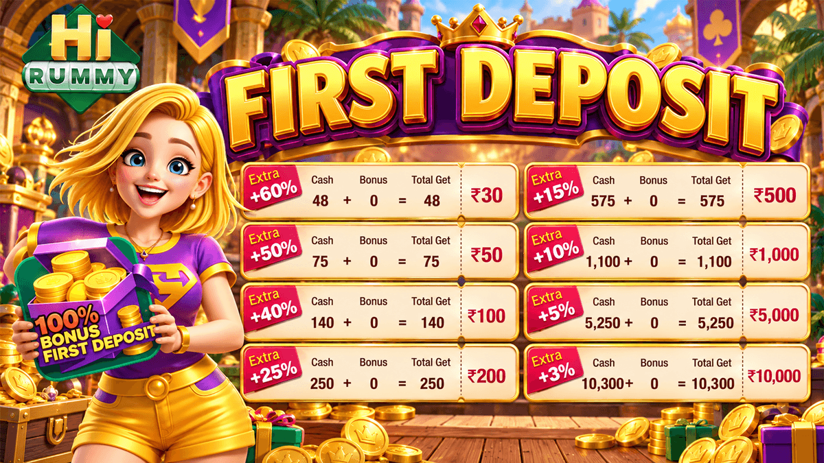 First Deposit